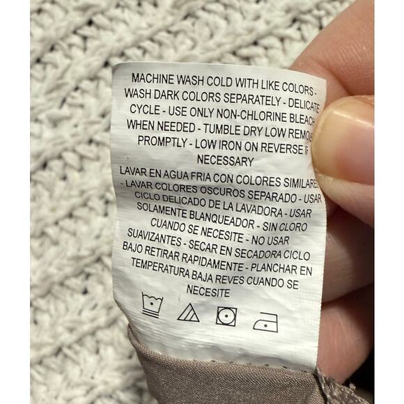 Apana Performance Joggers Womens XS Taupe Tan Stretch Lounge Casual Activewear - Picture 8 of 8